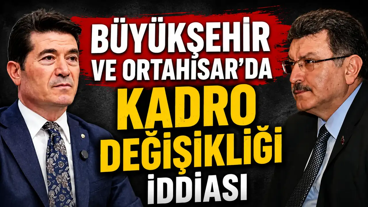 Büyükşehir ve Ortahisar’da kadro değişikliği iddiası