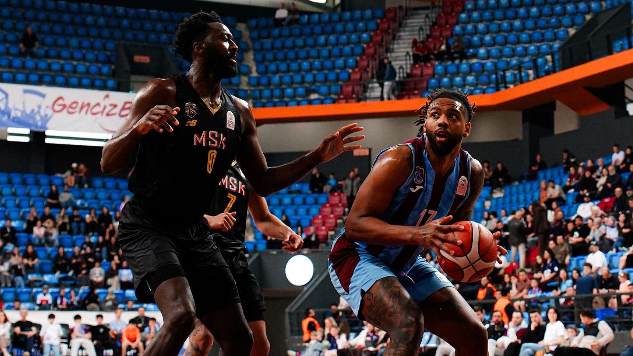 Trabzonspor Basketbol Play-Off öncesi moral buldu! Mersin Spor’u 90-80 mağlup etti