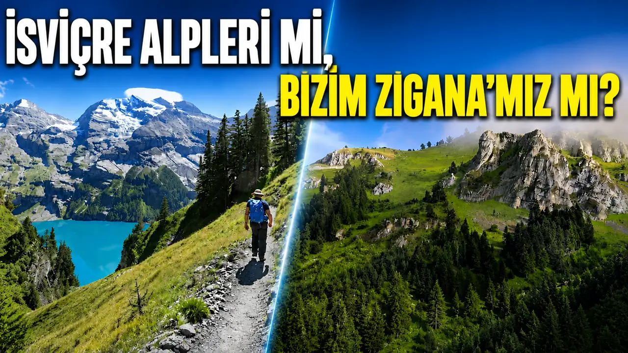 İsviçre Alpleri mi, bizim Zigana’mız mı?