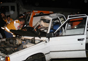 Yağış kazaya neden oldu: 1 ölü