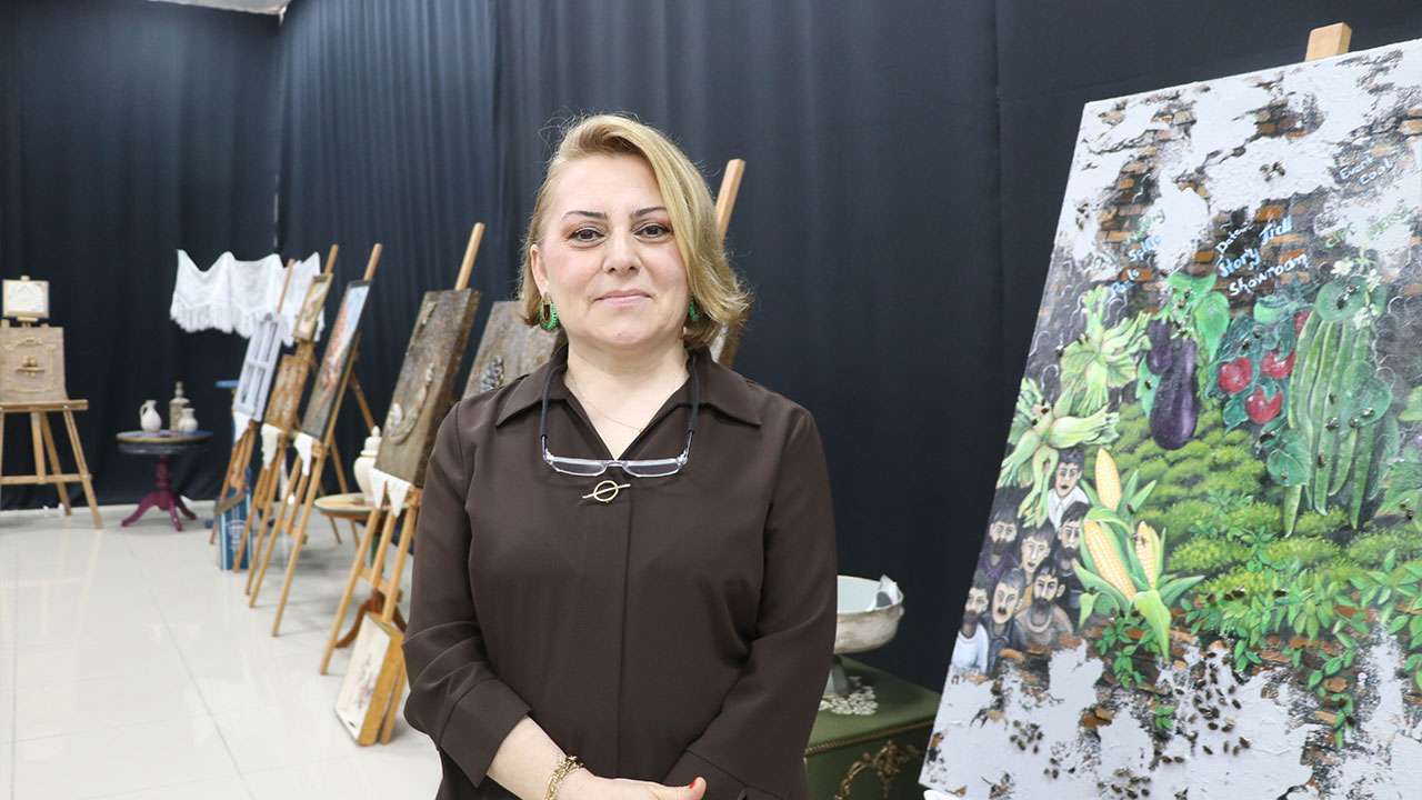 Rize’de geri dönüşüm ürünleri “Başkalaşım” sergisinde buluştu