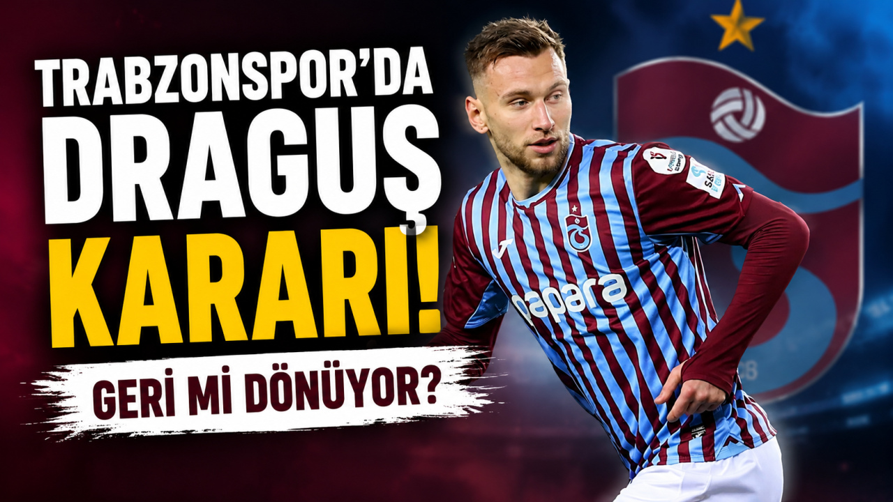 Trabzonspor’da Draguş kararı! Geri mi dönüyor