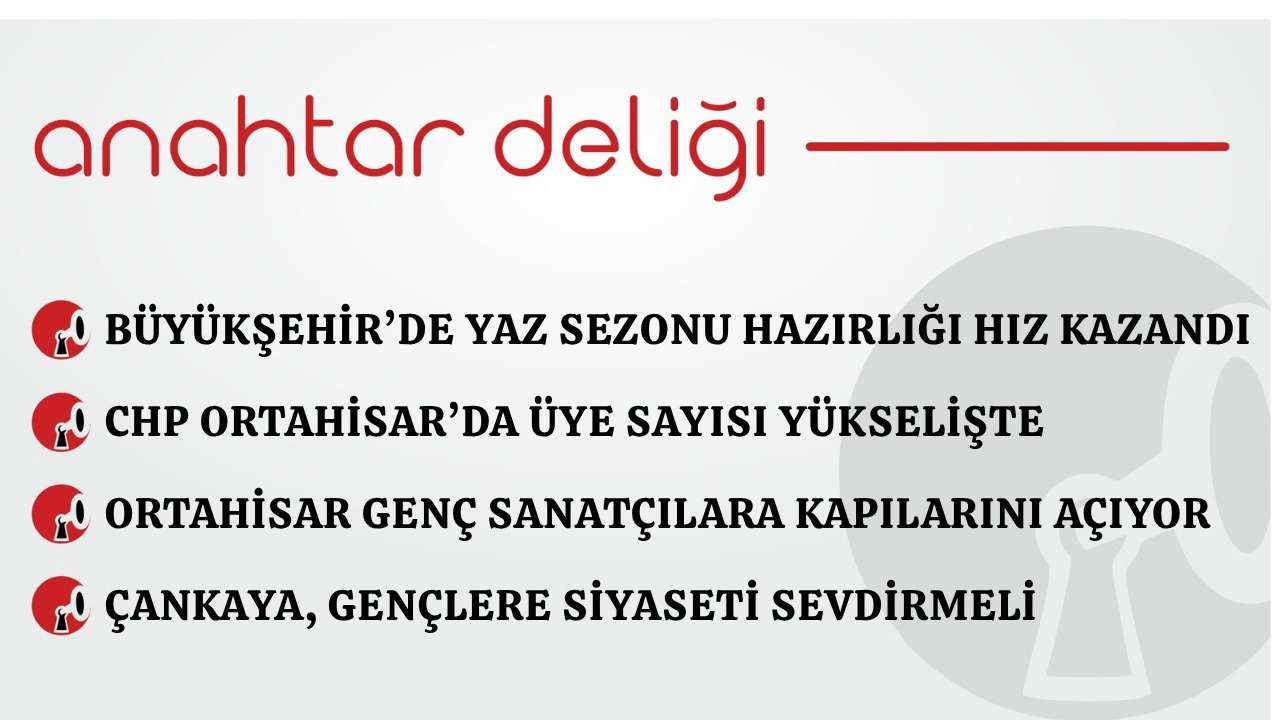 Anahtar Deliği 13.05.2026 Büyükşehir’de yaz sezonu hazırlığı hız kazandı