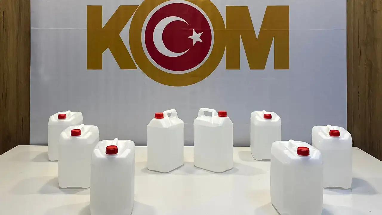 Samsun’da kaçak alkol operasyonu! 40 litre etil alkol ele geçirildi