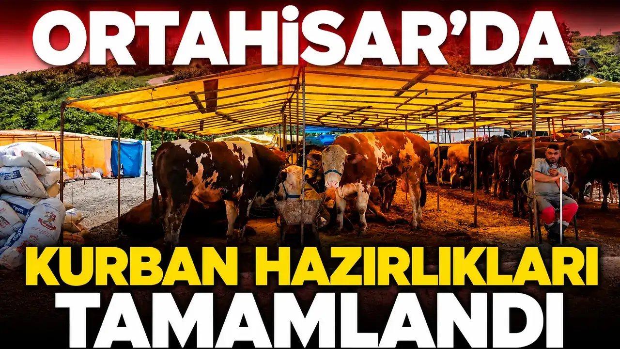 Ortahisar’da kurban hazırlıkları tamamlandı