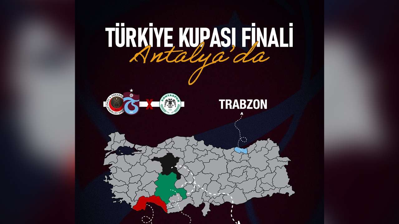 Kupa finalinde mesafe adaletsizliği! Trabzonspor taraftarına 15 saatlik yol, Konyaspor’a 3,5 saat