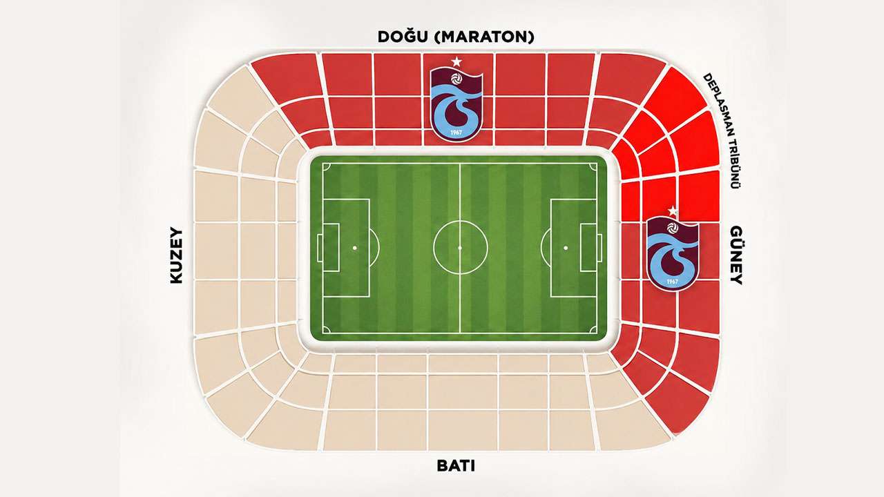Trabzonspor’un kupa finalindeki tribünleri belli oldu: İşte fiyatlar