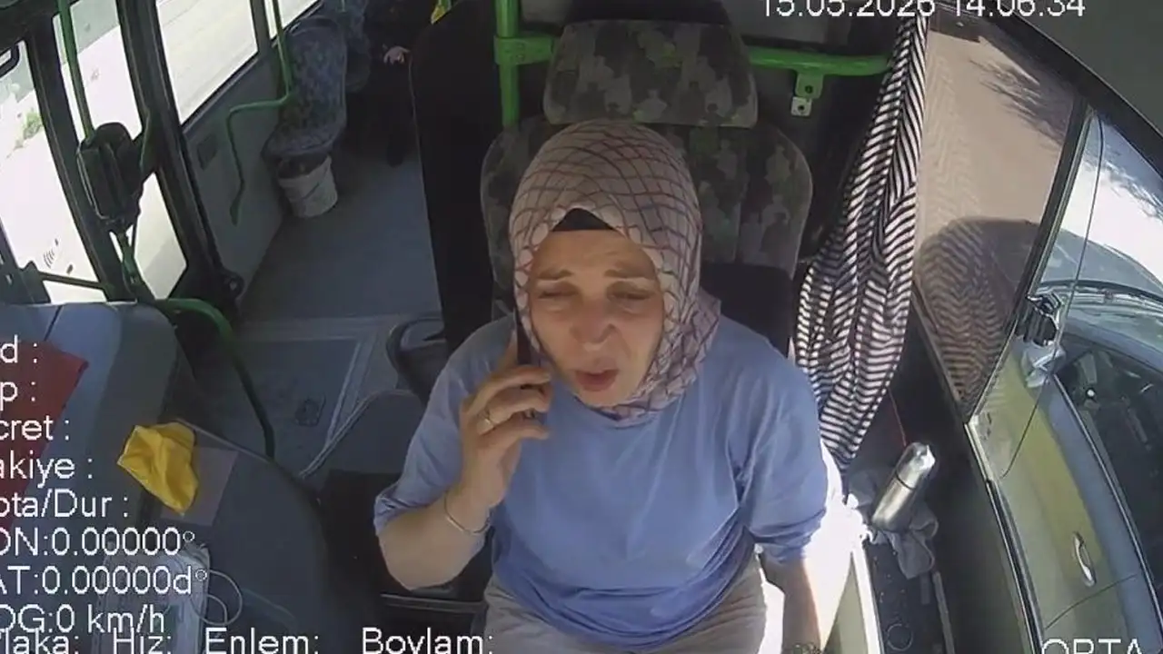 Yolcusu fenalık geçirince kadın şoför rotayı hastaneye çevirdi