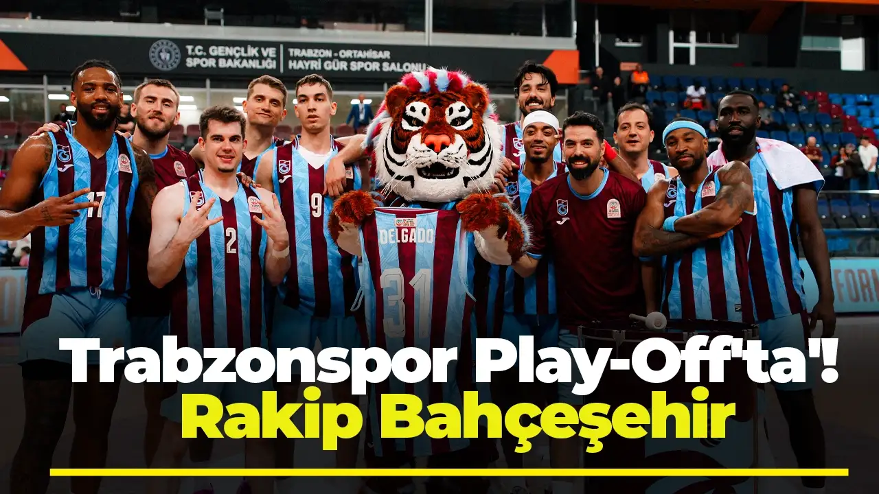 Trabzonspor Play-Off'ta'! Rakip Bahçeşehir