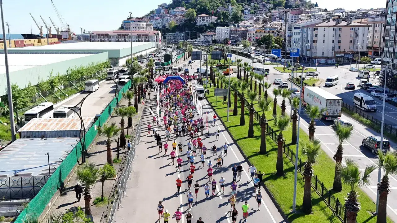 Giresun’da 9. Yarı Maraton heyecanı yaşandı