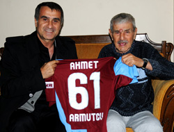 Şenol Güneş'ten anlamlı ziyaret