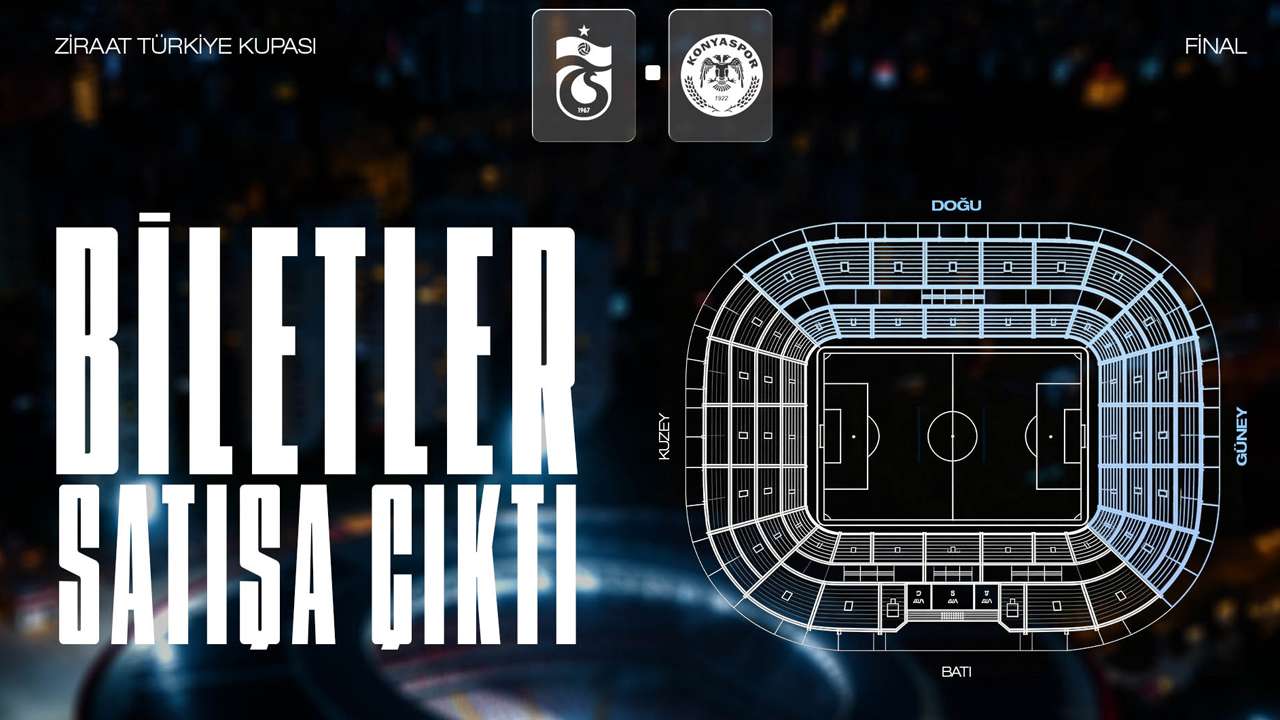 Trabzonspor - Konyaspor finalinin biletleri satışa çıktı!