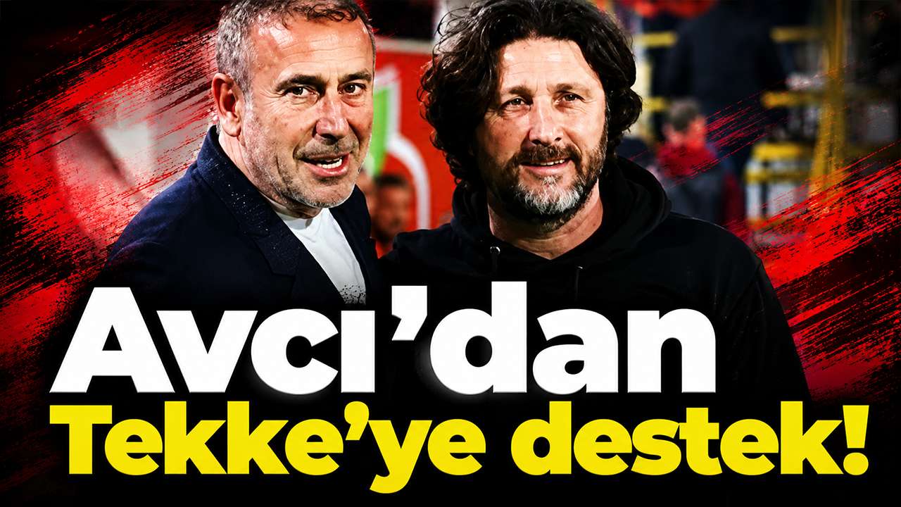 Abdullah Avcı’dan Fatih Tekke açıklaması