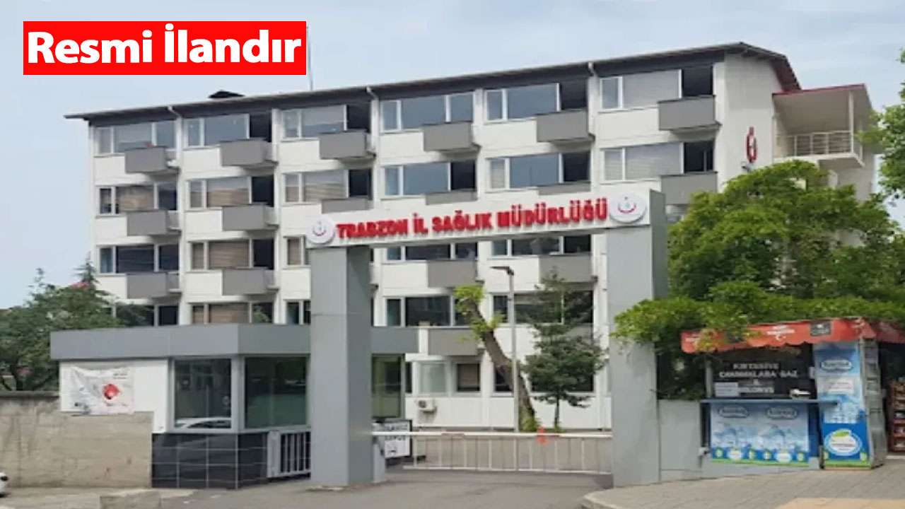 Trabzon İl Sağlık Müdürlüğü Bakım Ve Onarım Hizmeti Alacak