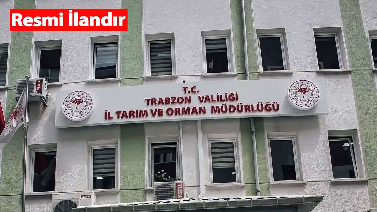 Trabzon İl Tarım Ve Orman Müdürlüğü Küçükbaş Hayvancılıkla İlgili, Mal Malzeme Alacak