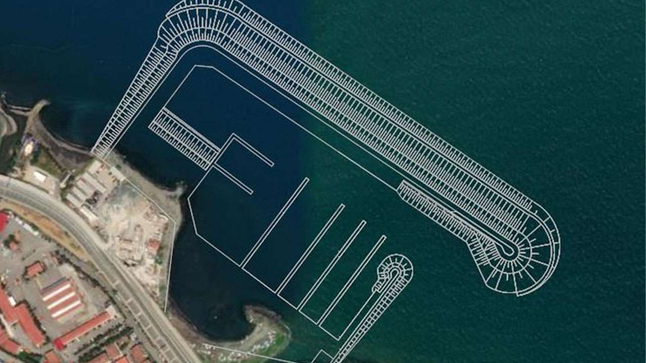 Trabzon'da Akyazı Balıkçı Barınağı projesinde dikkat çeken detay!