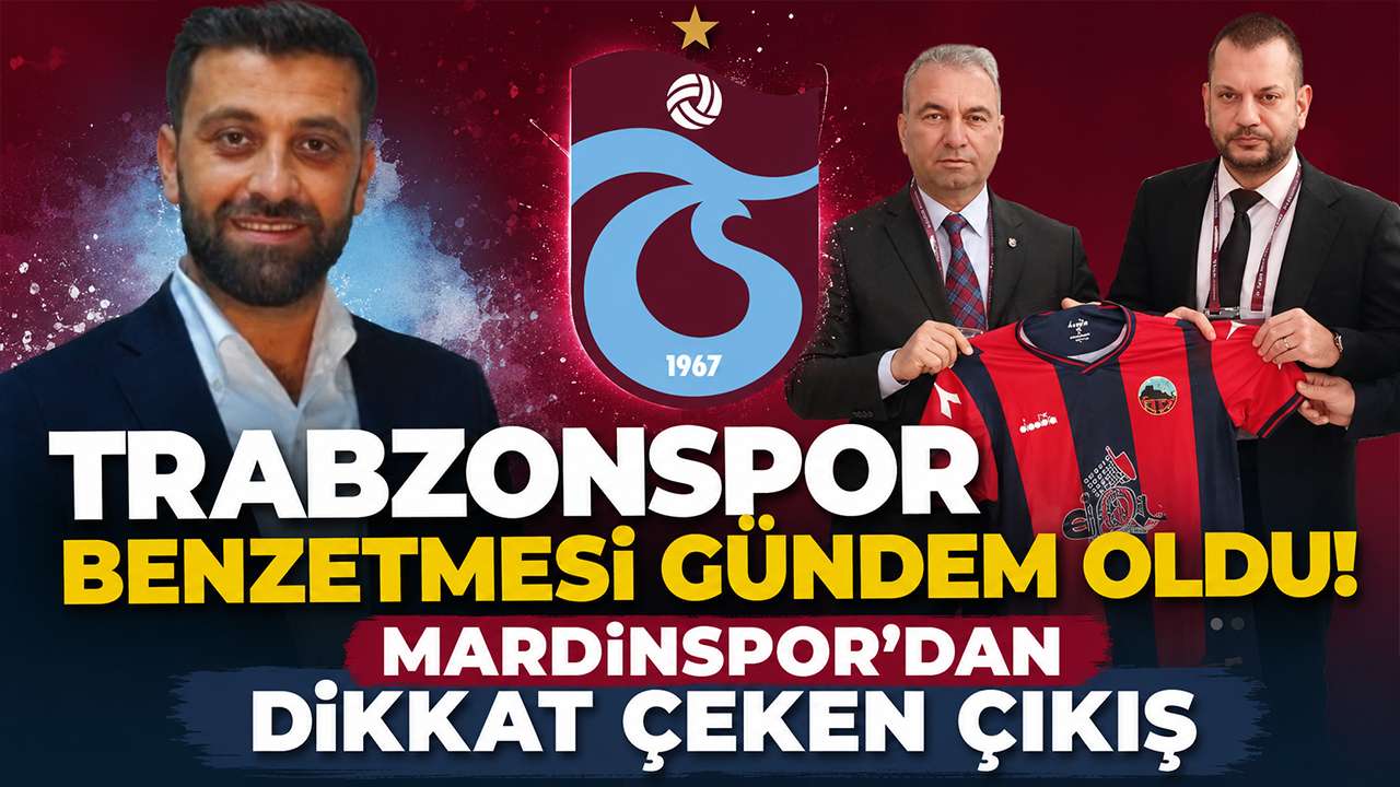 Trabzonspor benzetmesi gündem oldu! Mardinspor’dan dikkat çeken çıkış