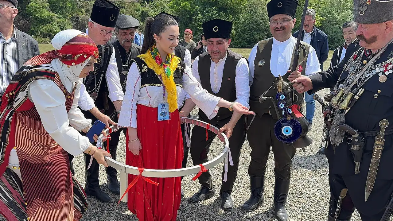 Giresun’da 3 bin yıllık Mayıs Yedisi geleneği yeniden yaşatıldı