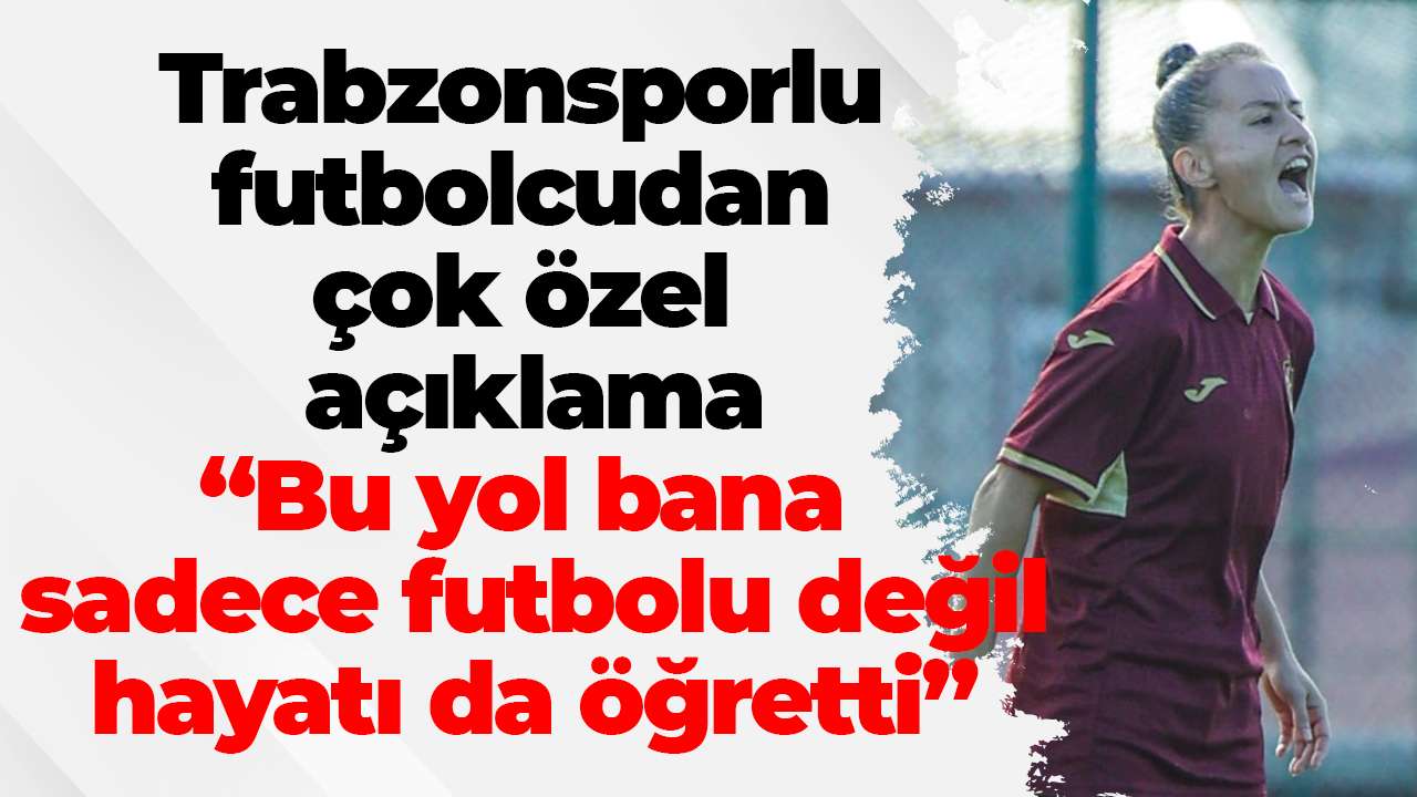 Trabzonspor’un tecrübeli ismi Fatma Kara konuştu! “Bu yol bana sadece futbolu değil, hayatı da öğretti”