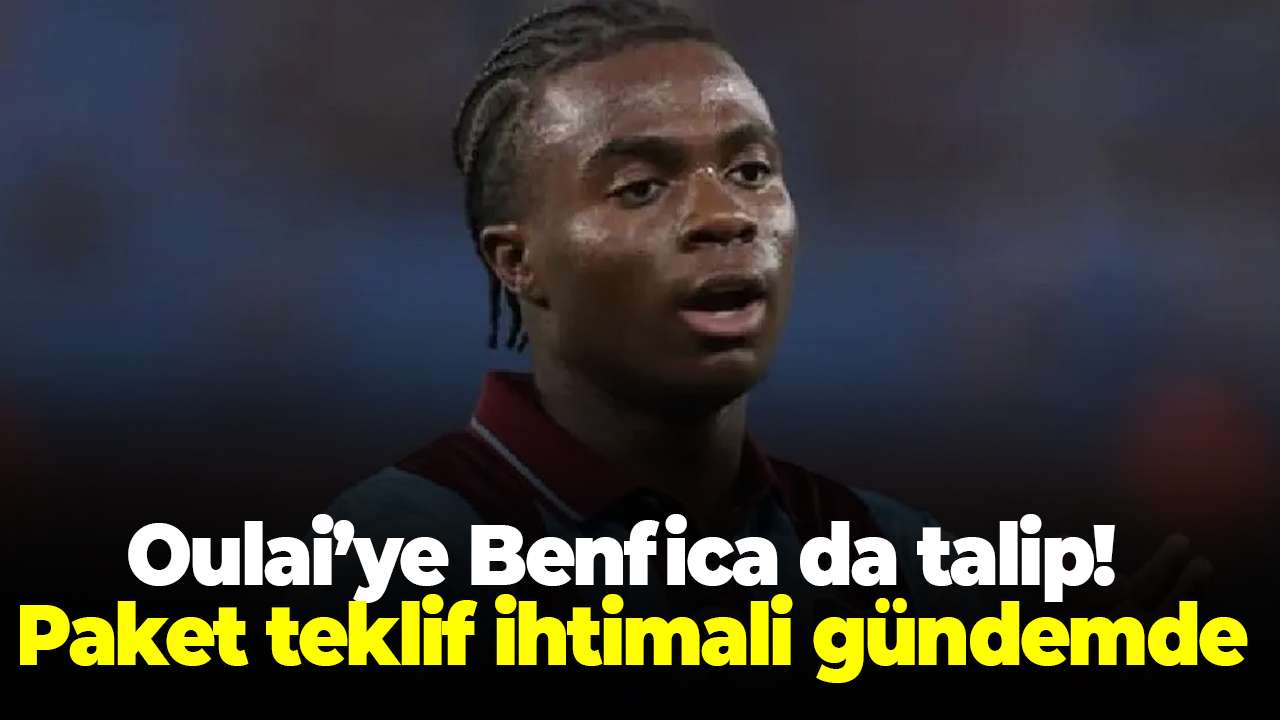Trabzonspor’da Oulai’ye Benfica da talip! Paket teklif ihtimali
