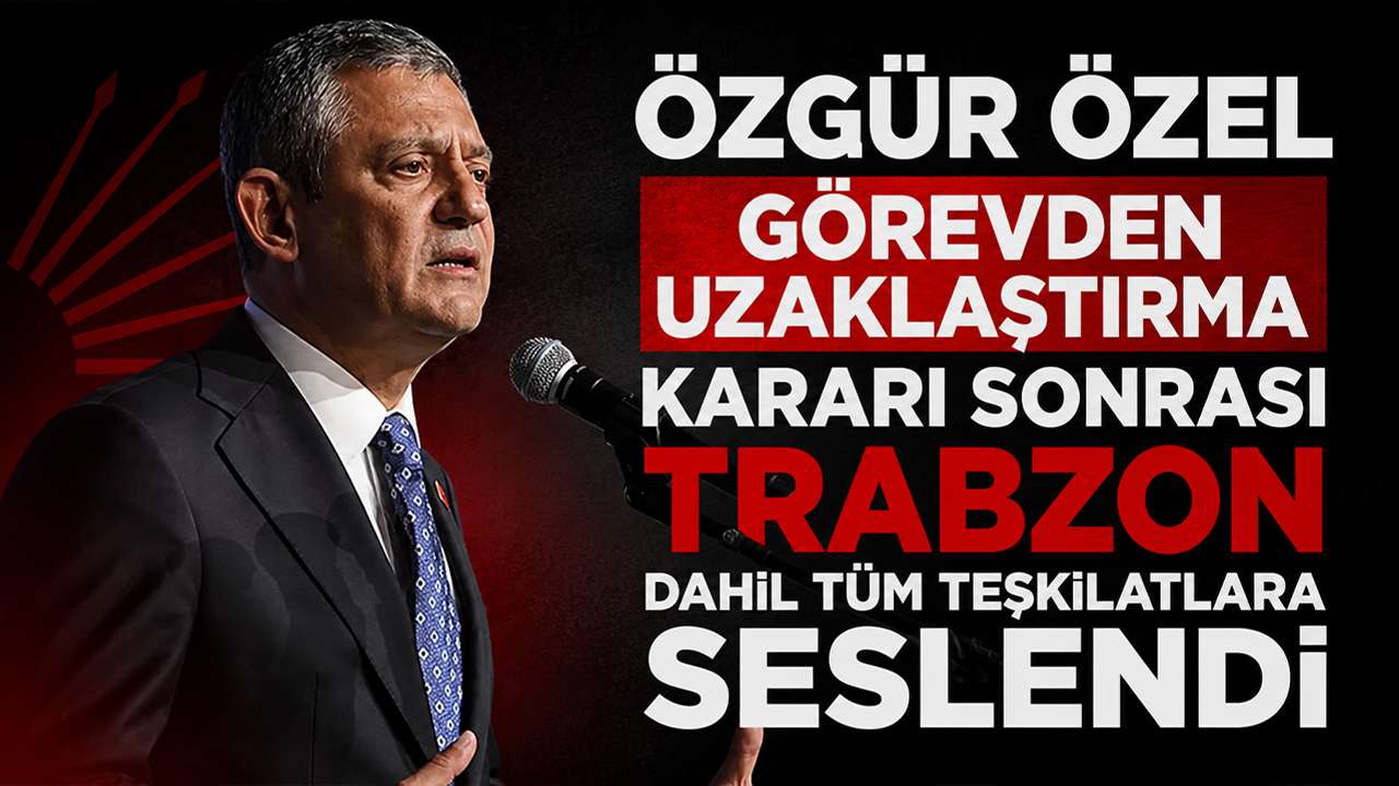 Ankara Bölge Adliye mahkemesi kararı sonrası Özgür Özel’den ilk açıklamalar