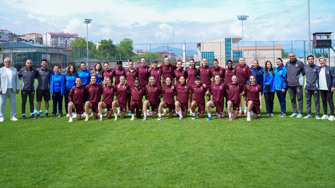 Trabzonspor Kadın Futbol Takımı sezonun son maçına çıkıyor! Hedef ligi 2. sırada bitirmek