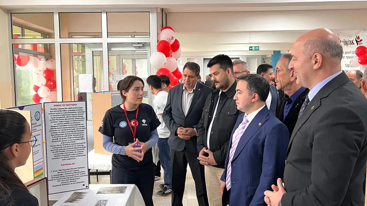 Giresun’da öğrenciler bilim fuarı ve etkinliklerde buluştu