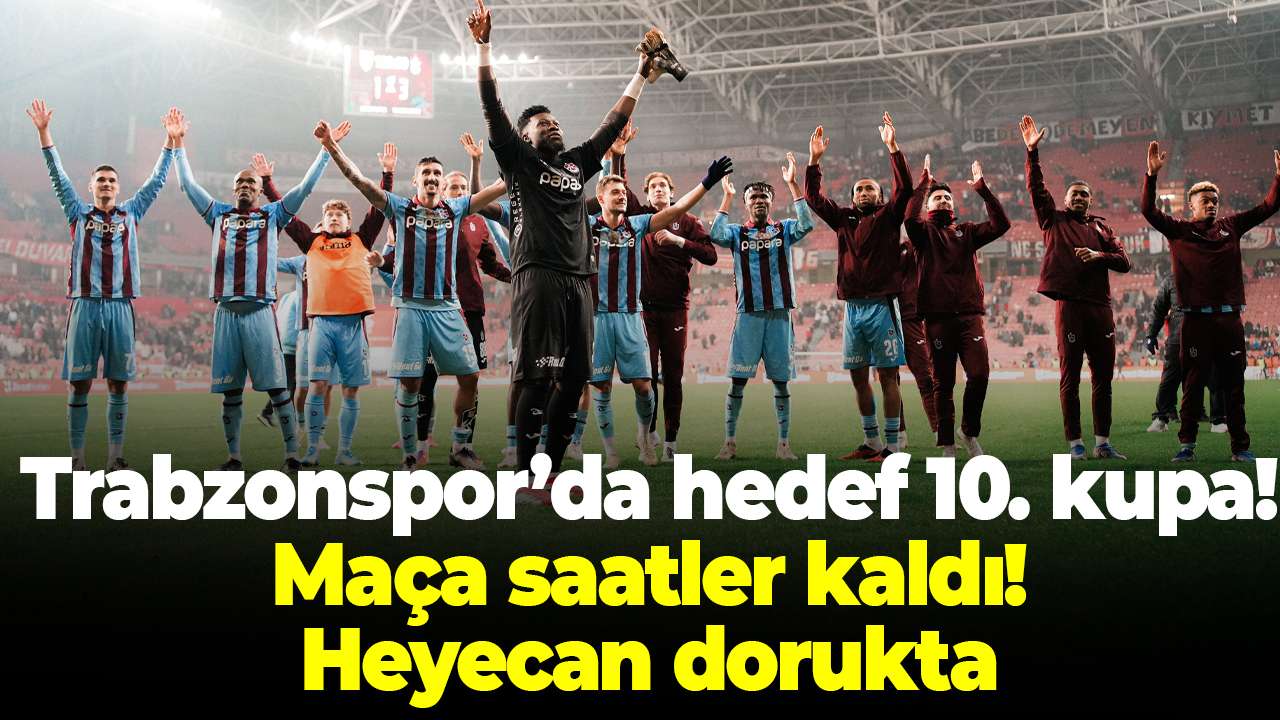 Trabzonspor’da Visca ve Nwakaeme’ye final öncesi veda töreni
