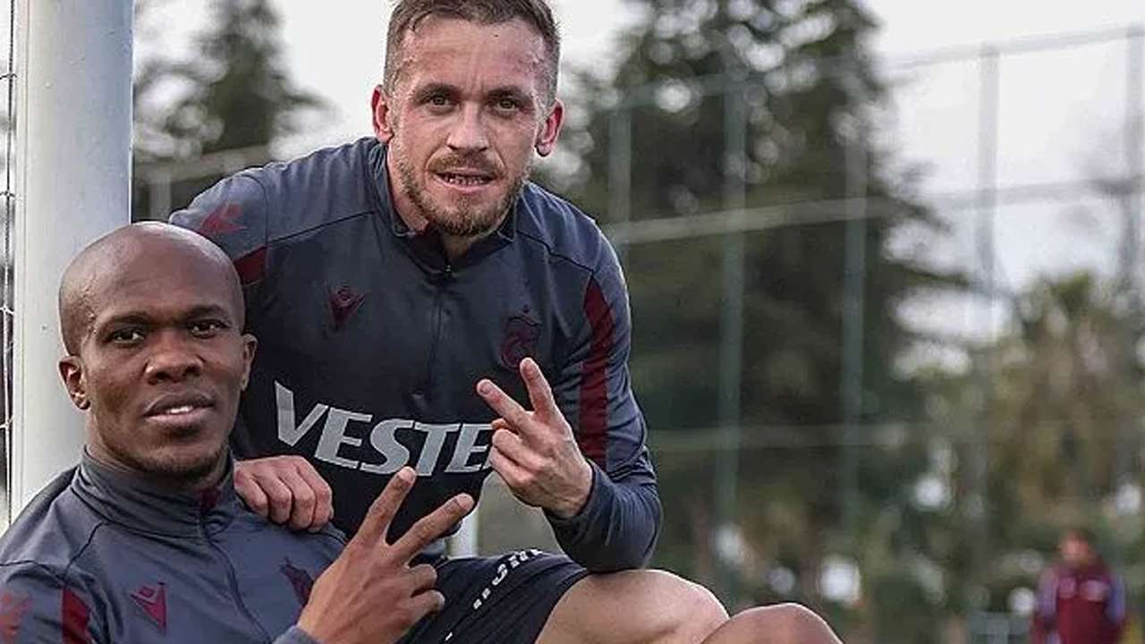 Trabzonspor’da Visca ve Nwakaeme’ye final öncesi veda töreni