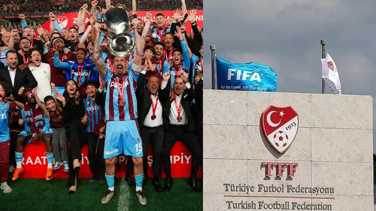 TFF’den Trabzonspor’a tebrik mesajı!