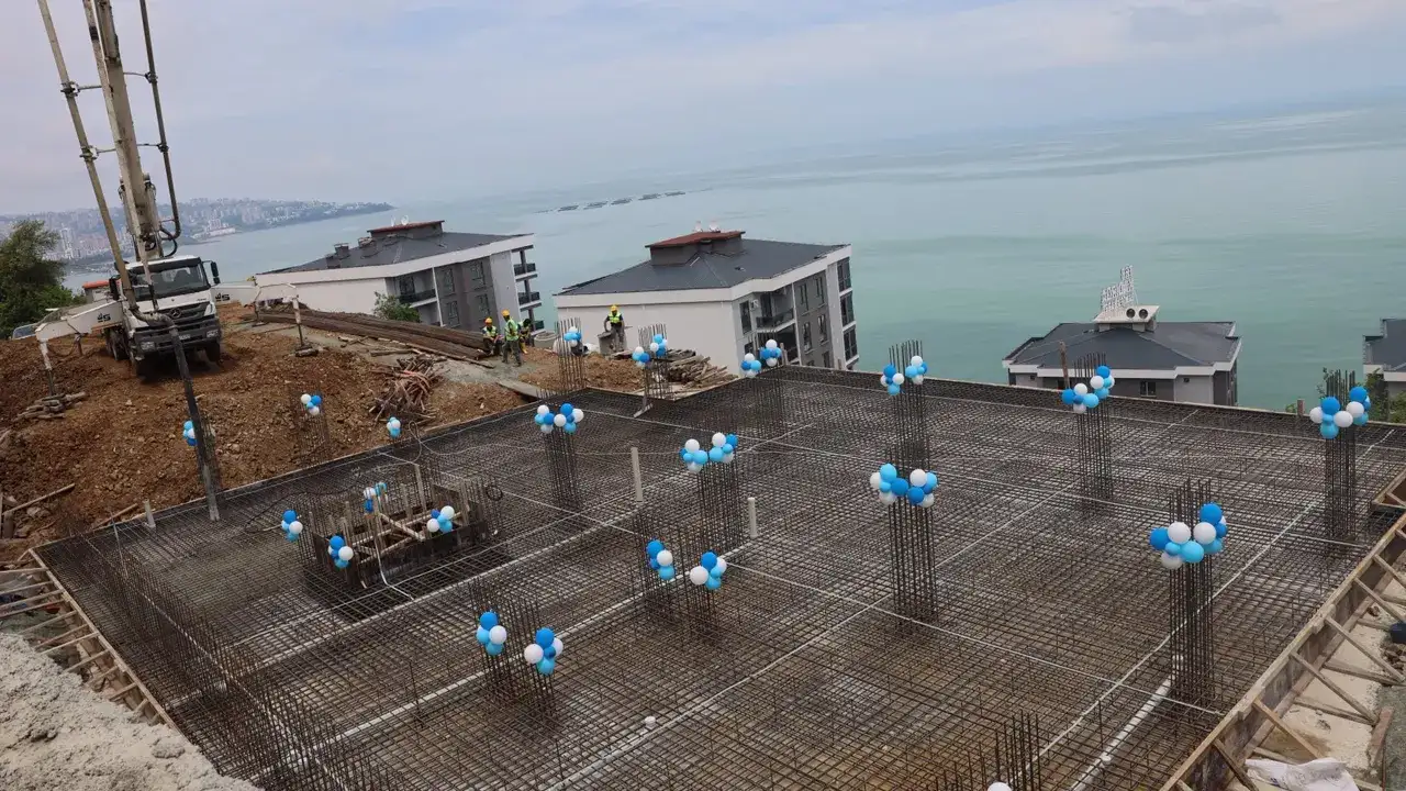 Yomra’da 24 odalı öğretmenevi projesinin temeli atıldı