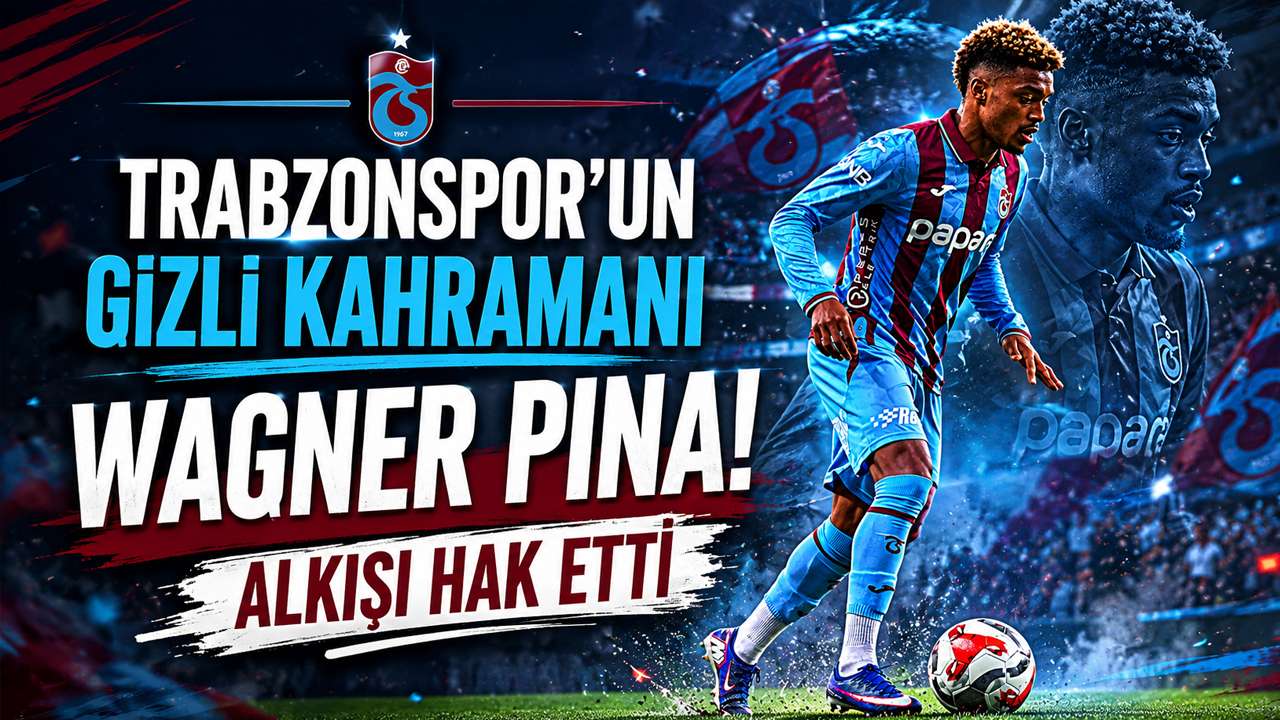 Trabzonspor’un gizli kahramanı Wagner Pina! Alkışı hak etti