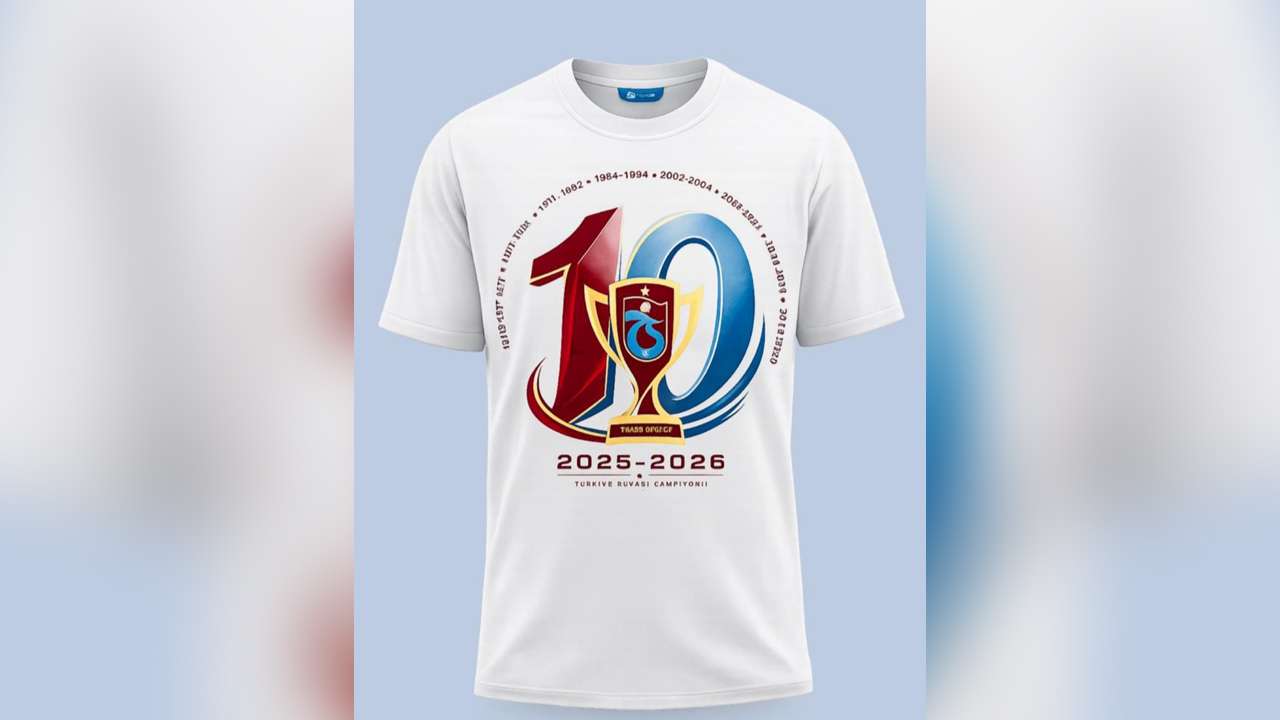 Trabzonspor’dan 10. kupa özel tişörtü! TS Club’da satışa çıktı