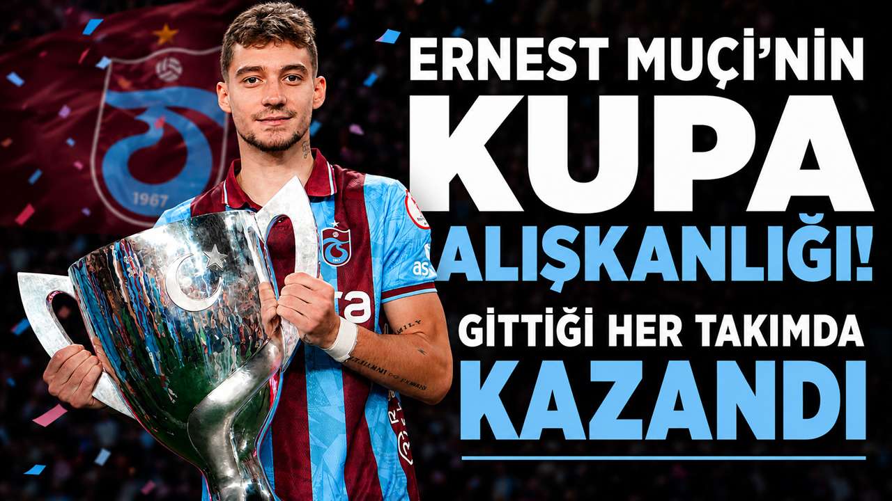 Ernest Muçi’nin kupa alışkanlığı! Gittiği her takımda kazandı