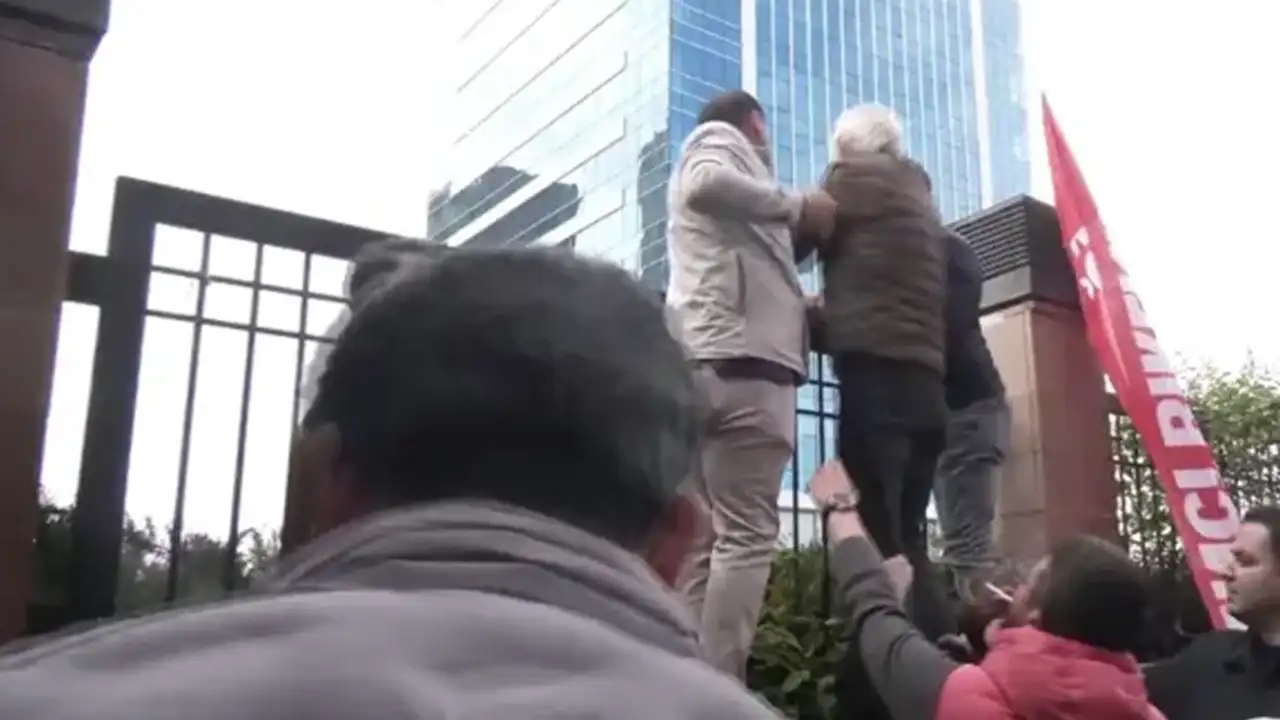 CHP genel merkezinde tahliye gerginliği