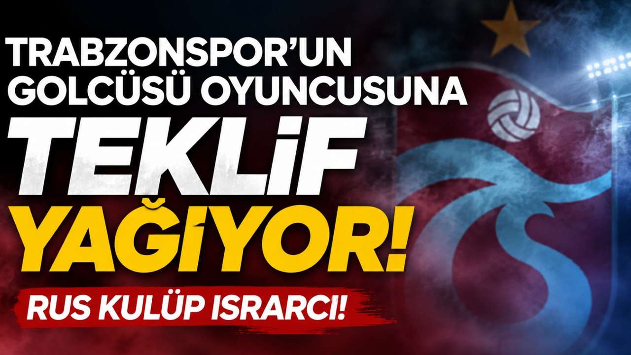 Trabzonspor’un golcüsü oyuncusuna teklif yağıyor! Rus kulüp ısrarcı
