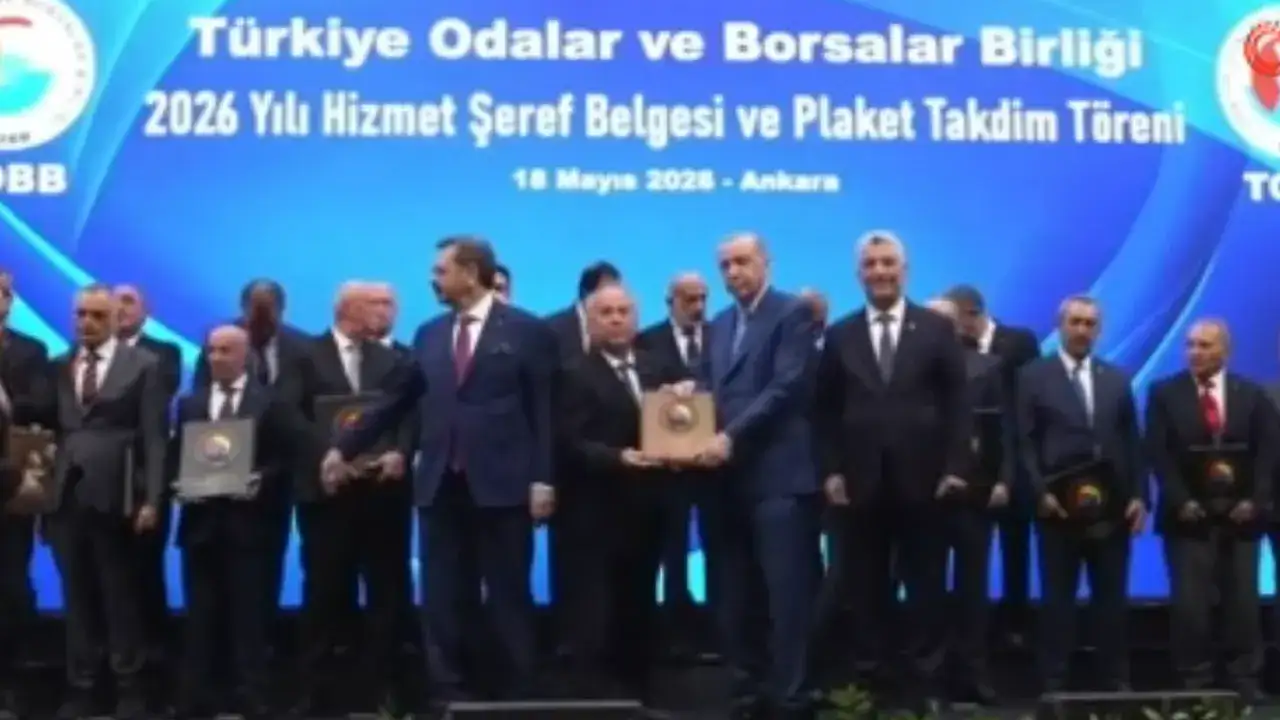Ardeşen TSO Genel Sekreteri Ayata’ya Cumhurbaşkanı Erdoğan’dan anlamlı ödül