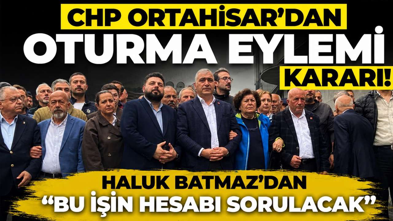 CHP Ortahisar’dan oturma eylemi kararı! Haluk Batmaz’dan “Bu işin hesabı sorulacak”