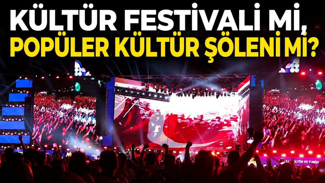 Kültür festivali mi, popüler kültür şöleni mi?