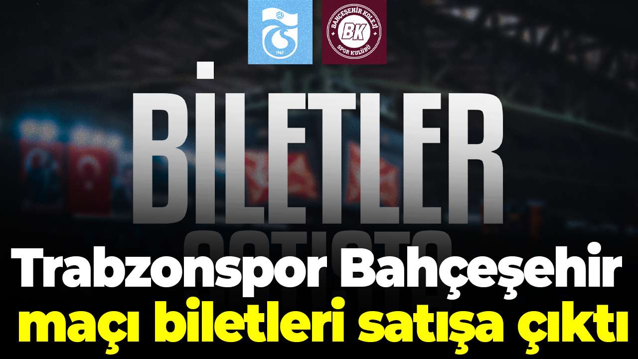 Trabzonspor Basketbol Takımı’nın Bahçeşehir Koleji maçı biletleri satışa çıktı