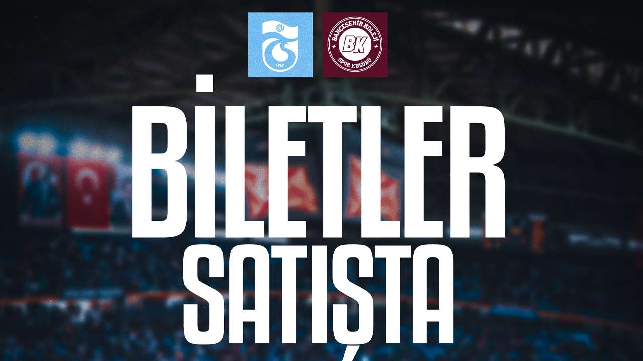 Trabzonspor Basketbol Takımı’nın Bahçeşehir Koleji maçı biletleri satışa çıktı