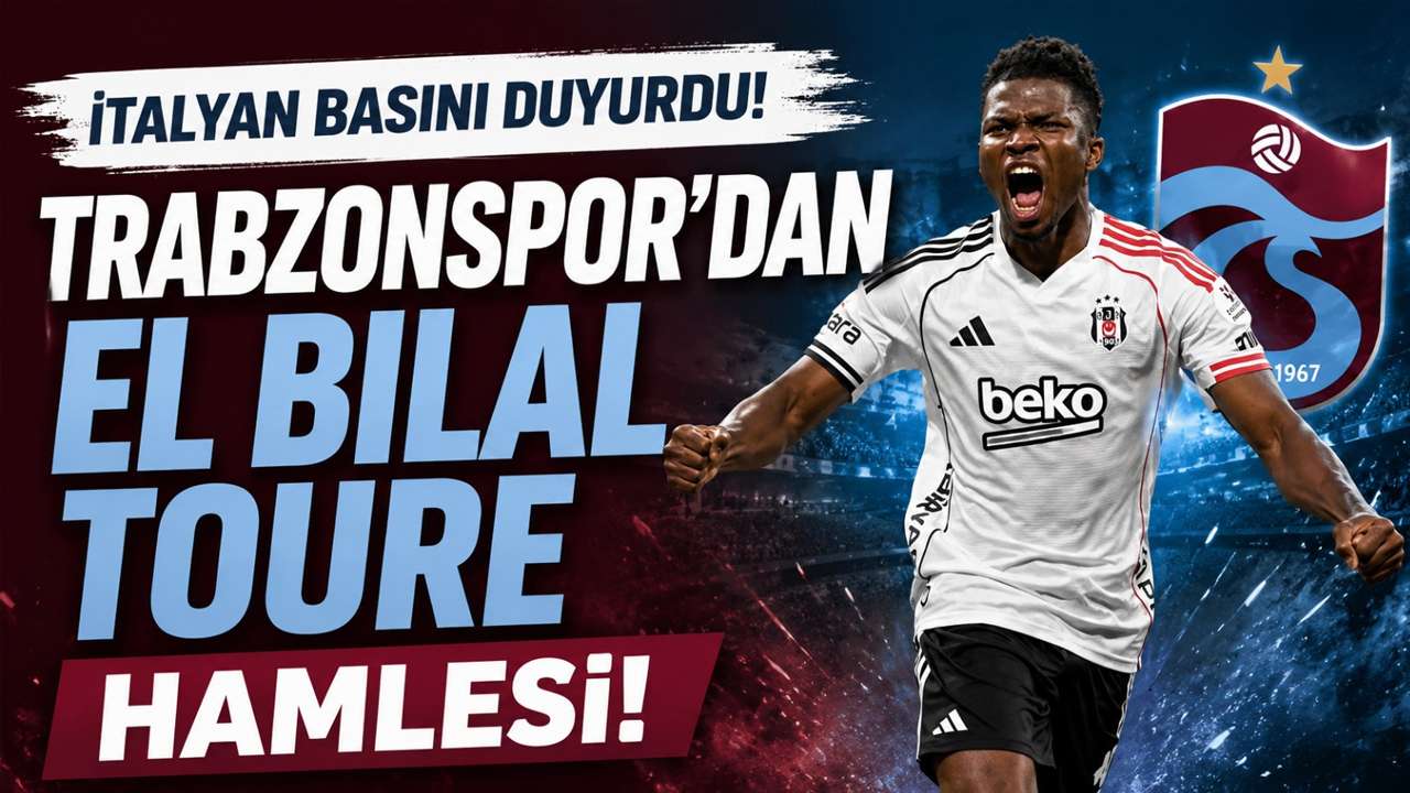 İtalyan basını duyurdu! Trabzonspor’dan El Bilal Toure hamlesi