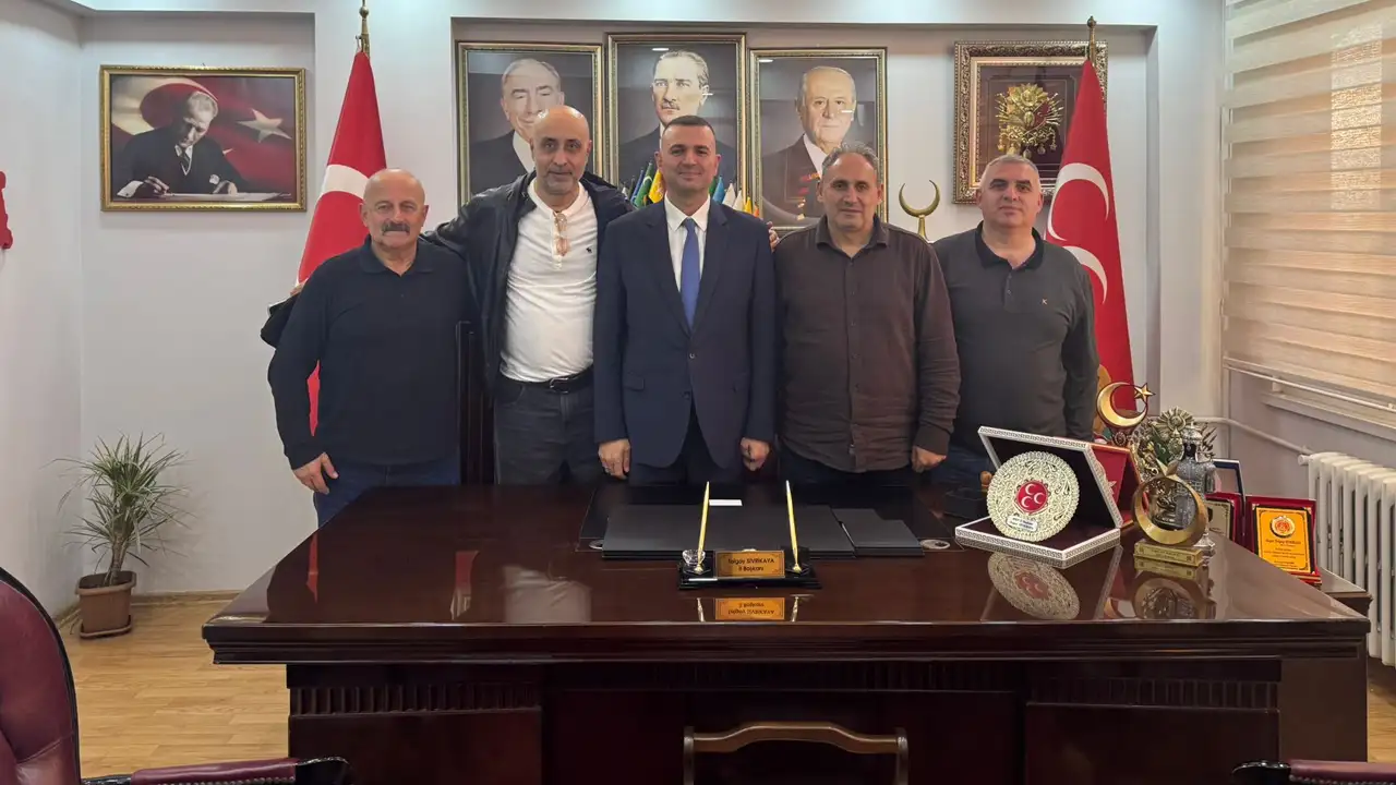 Tolunay Kafkas ve Ertan Sert’ten Tolgay Sivrikaya’ya ziyaret