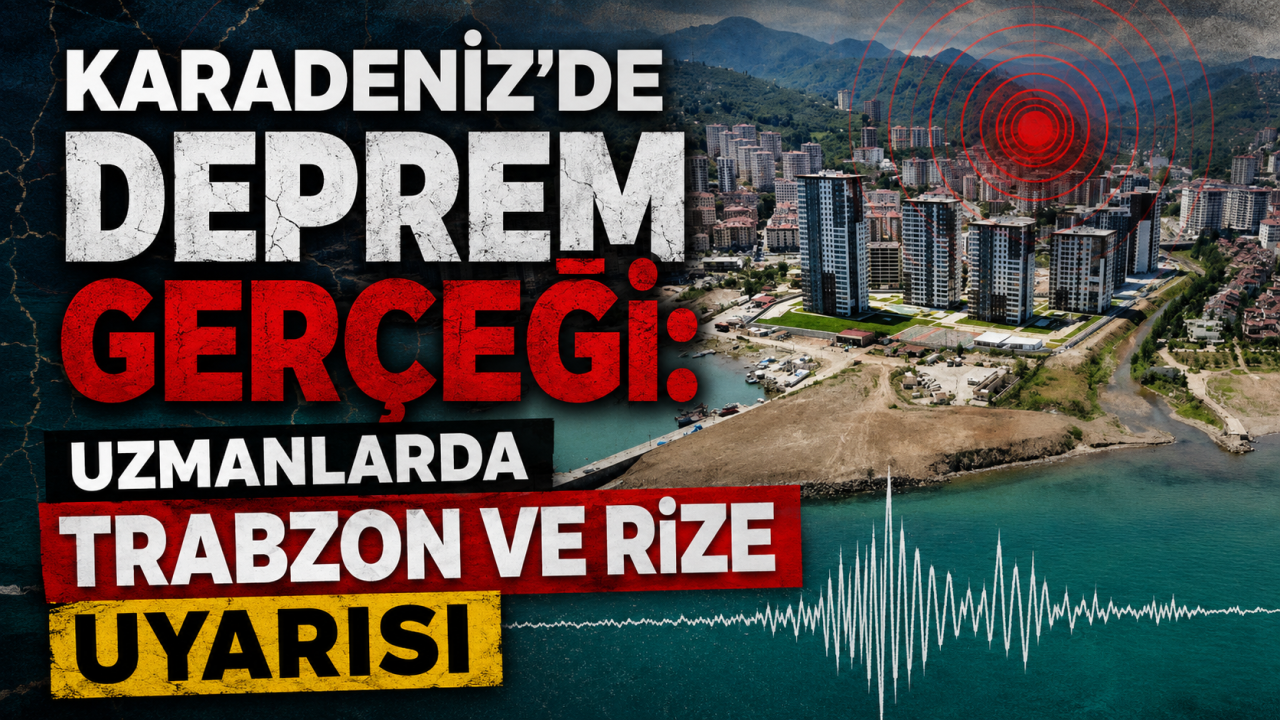 Karadeniz’de deprem gerçeği: Uzmanlarda Trabzon ve Rize uyarısı