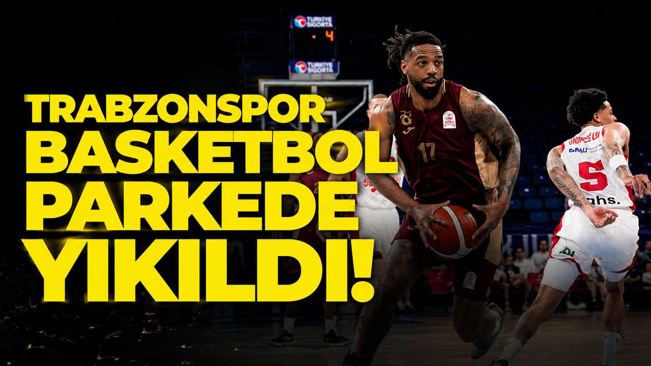 Trabzonspor Basketbol potada yıkıldı! Ağır yenilgi
