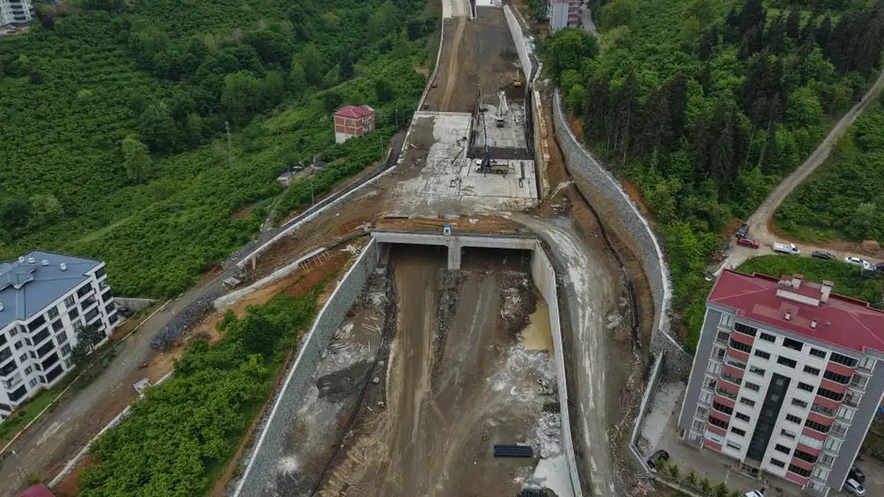 Trabzon’un dev ulaşım projesinde sona yaklaşıldı