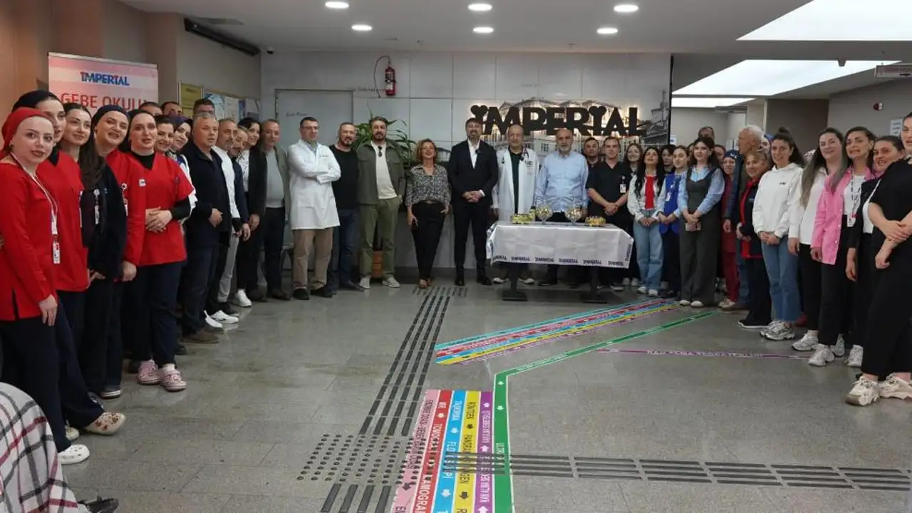 İmperial Hastanesi’nde bayramlaşma programı düzenlendi