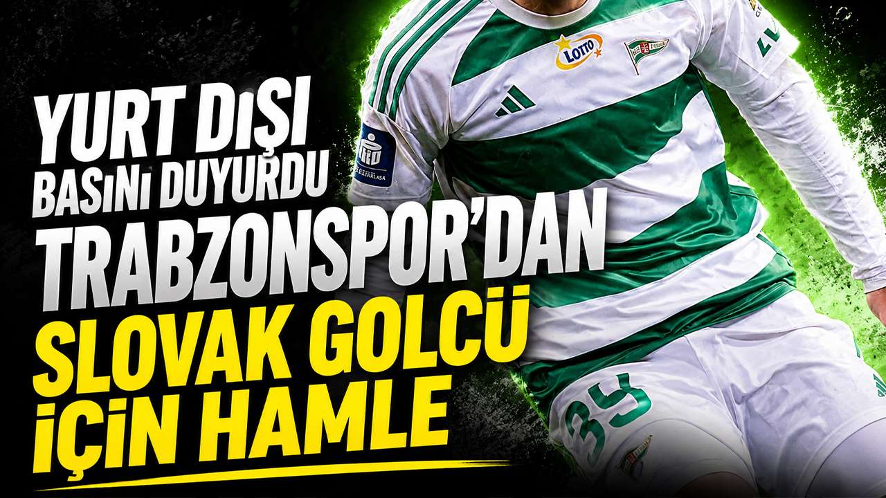 Yurt dışı basını duyurdu: Trabzonspor’dan Slovak golcü için hamle