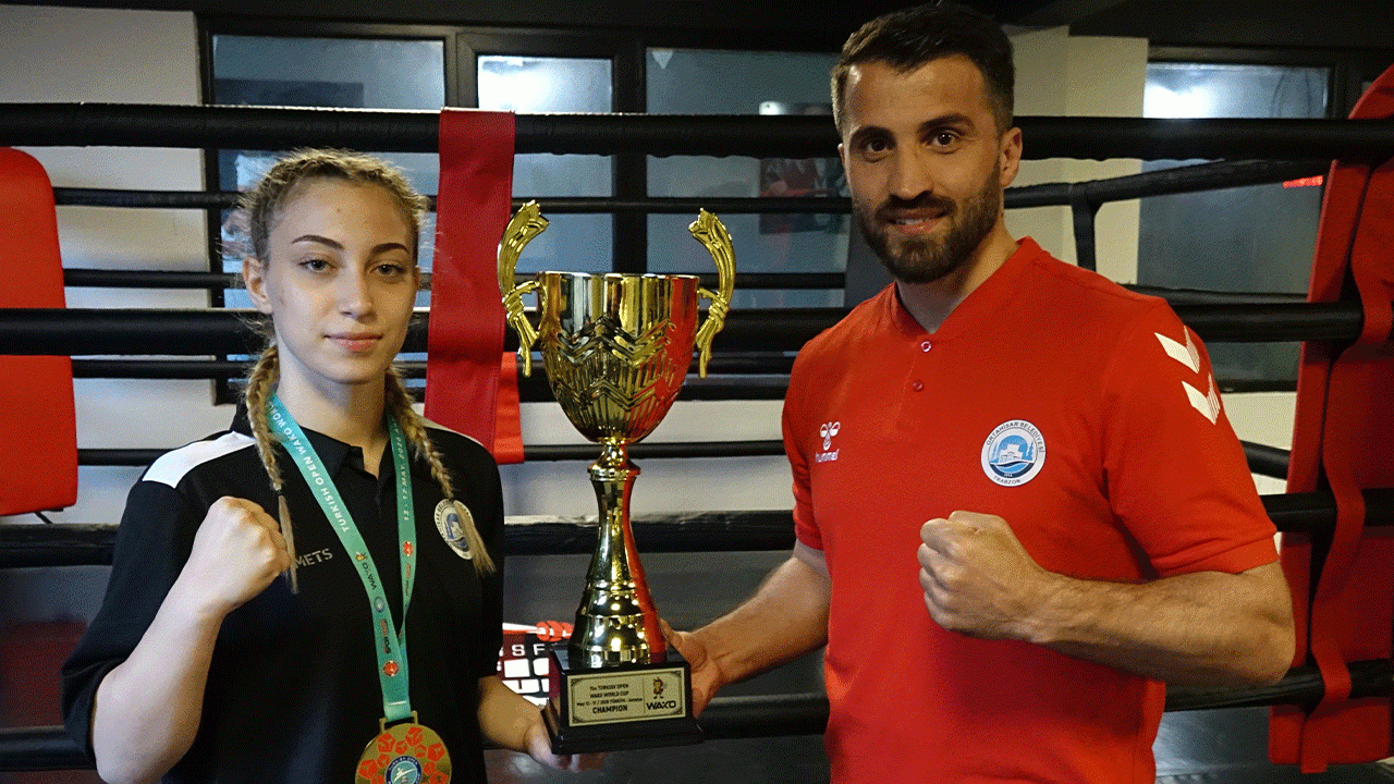 Trabzon'da enerjisini atmak için başladı,3 yılda dünya şampiyonu oldu