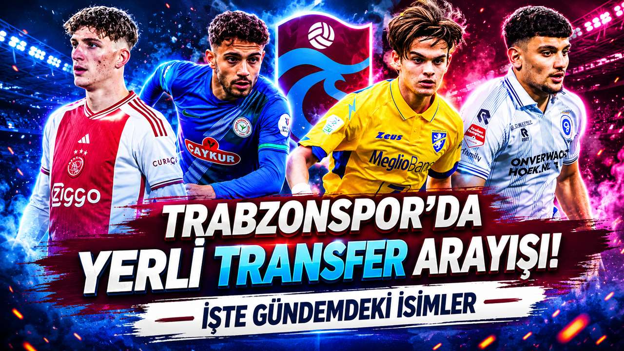 Trabzonspor’da yerli transfer arayışı! İşte gündemdeki isimler